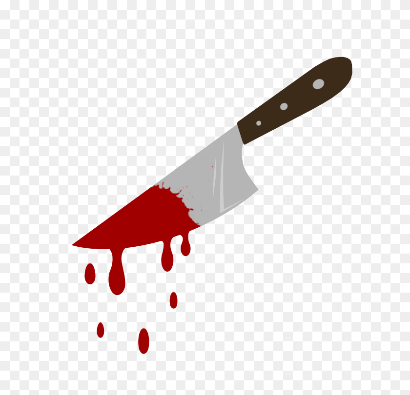 750x750 Image - Bloody Knife PNG