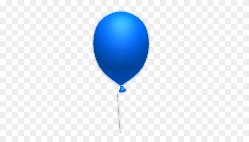 420x420 Image - Blue Balloon PNG