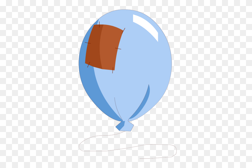 500x500 Image - Blue Balloon PNG