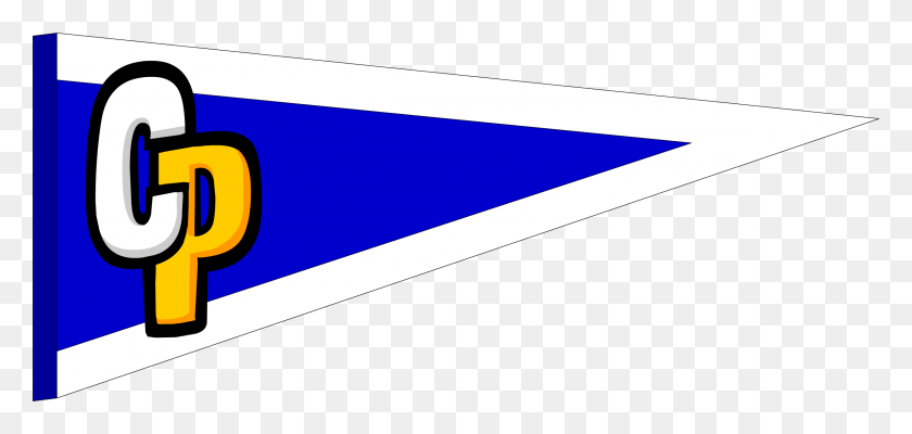 2430x1061 Image - Blue Banner PNG