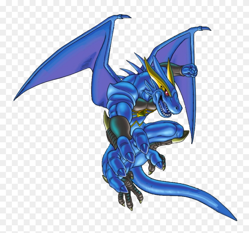 824x767 Imagen - Dragón Azul Png