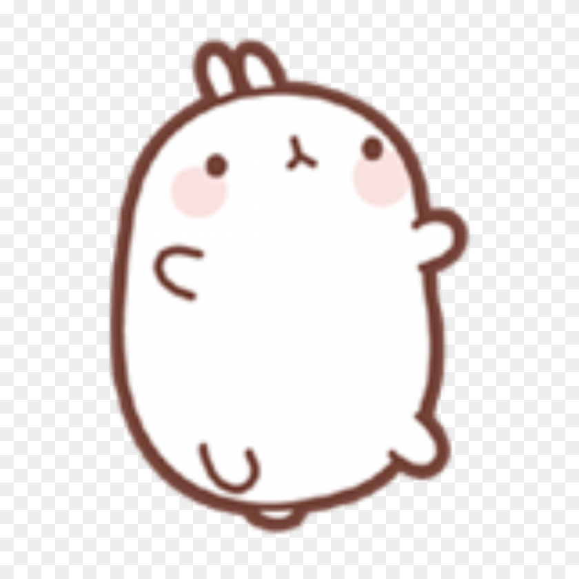 South Korea Trip With Molang - Molang PNG - FlyClipart
