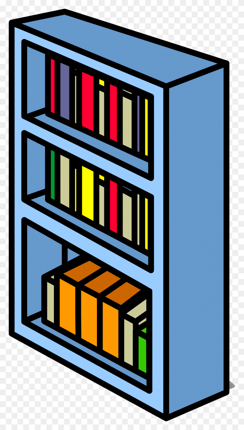 Book, Bookcase, Bookshelf, Cartoon, Furniture, Shelf, Wood Icon