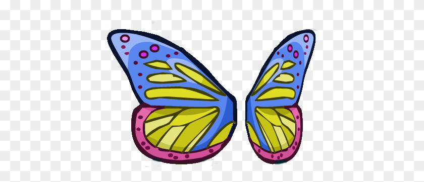 420x302 Image - Butterfly Wings PNG