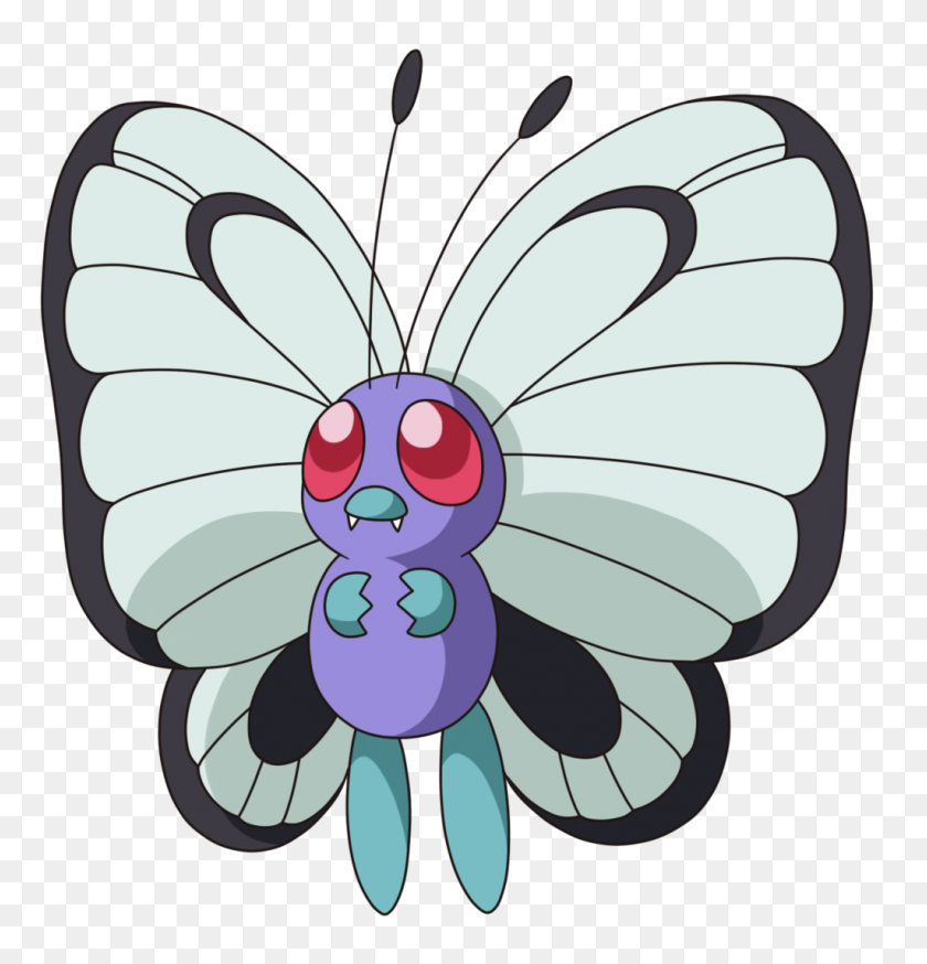 1024x1069 Image - Butterfree PNG