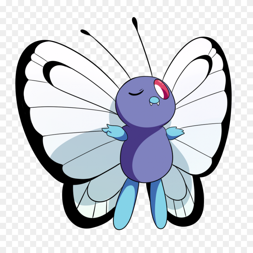 830x830 Image - Butterfree PNG