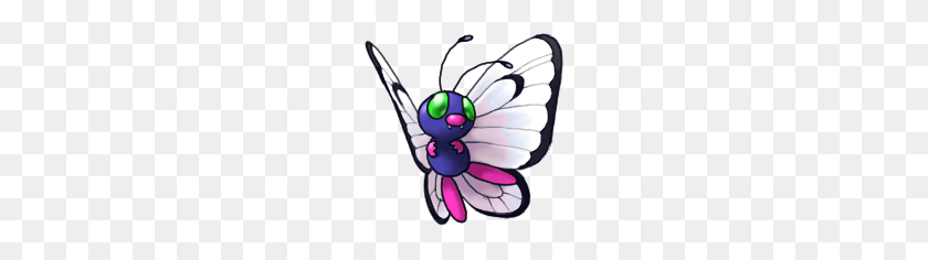 184x176 Image - Butterfree PNG