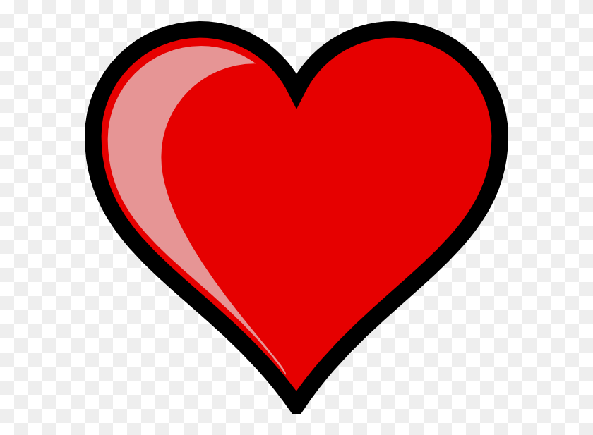 600x557 Image - Camera With Heart Clipart