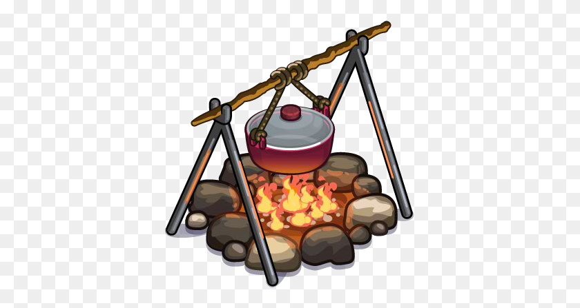 361x387 Image - Camp Fire PNG
