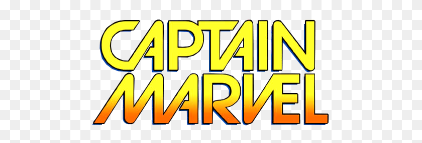 496x226 Image - Captain Marvel Logo PNG