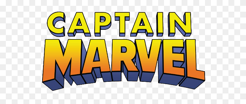 600x296 Image - Captain Marvel Logo PNG