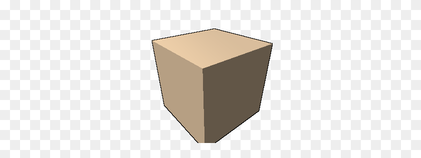256x256 Image - Cardboard Box PNG