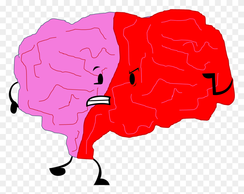 1170x909 Image - Cartoon Brain PNG