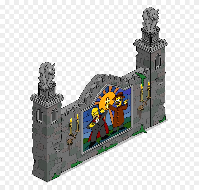 588x740 Image - Castle Wall PNG