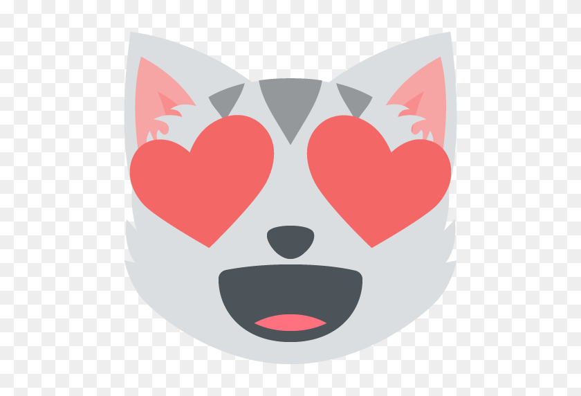 512x512 Image - Cat Emoji PNG