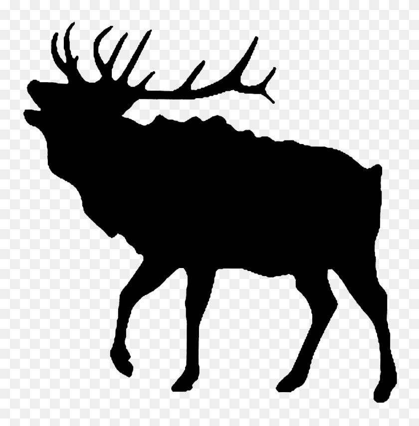 924x942 Image - Moose Silhouette PNG