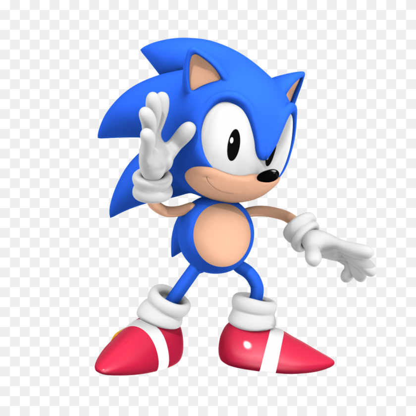 1024x1024 Image - Classic Sonic PNG