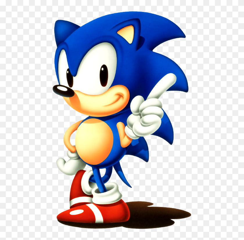 488x768 Image - Classic Sonic PNG