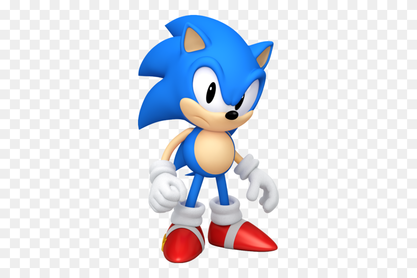 284x500 Image - Classic Sonic PNG
