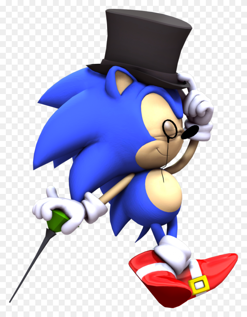 782x1022 Image - Classic Sonic PNG