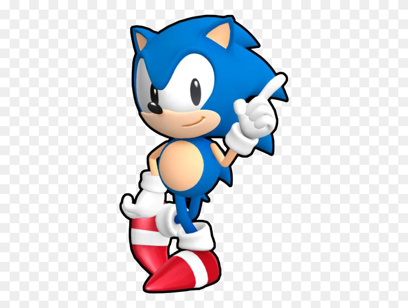 350x575 Image - Classic Sonic PNG