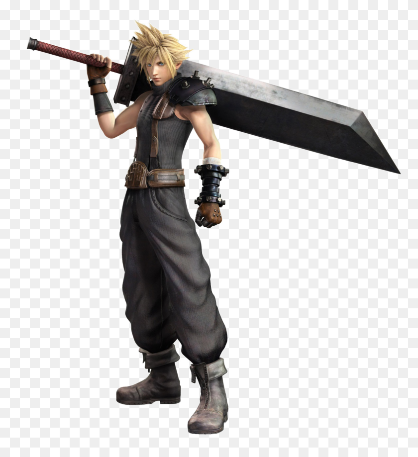 1180x1300 Image - Cloud Strife PNG