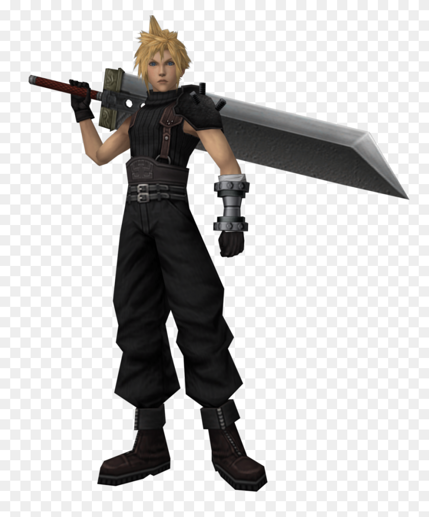 900x1098 Image - Cloud Strife PNG