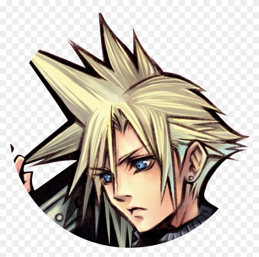 823x817 Image - Cloud Strife PNG