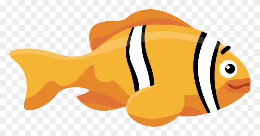 2336x1139 Image - Clown Fish PNG