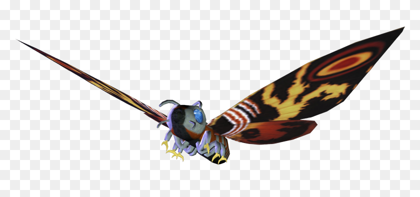 3000x1288 Image - Mothra PNG