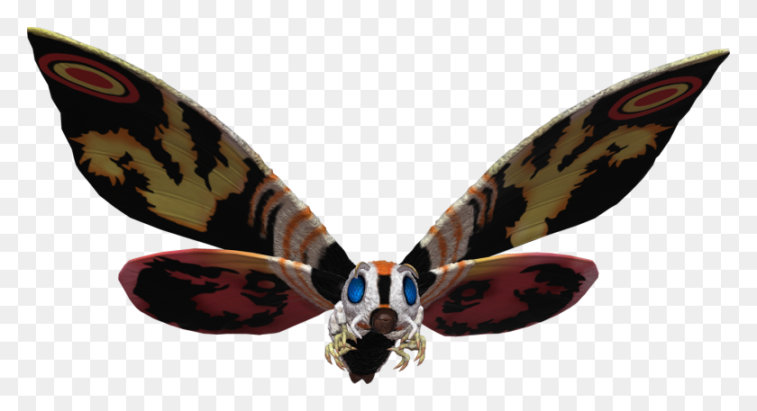 1400x714 Imagen - Mothra Png
