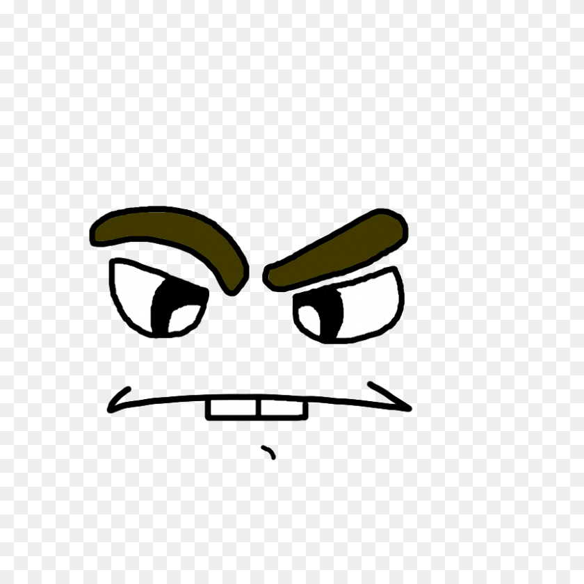 800x800 Image - Confused Face PNG