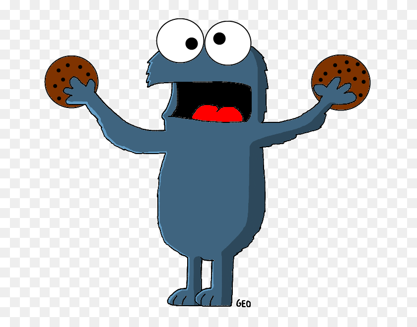 675x600 Image - Cookie Monster PNG