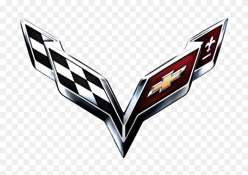 889x608 Imagen - Logotipo De Corvette Png