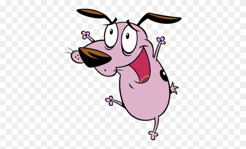 400x449 Image - Courage The Cowardly Dog PNG
