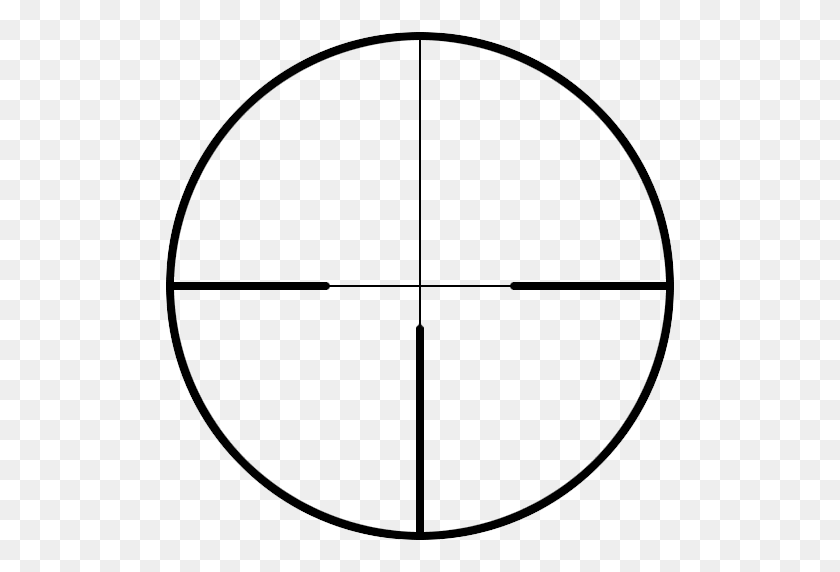512x512 Image - Crosshair PNG