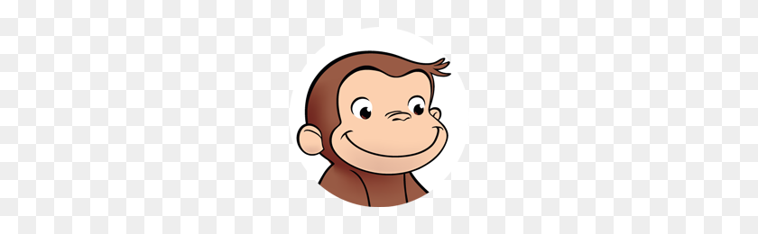 200x200 Image - Curious George PNG