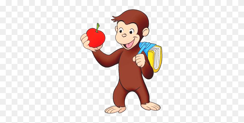 285x363 Image - Curious George PNG