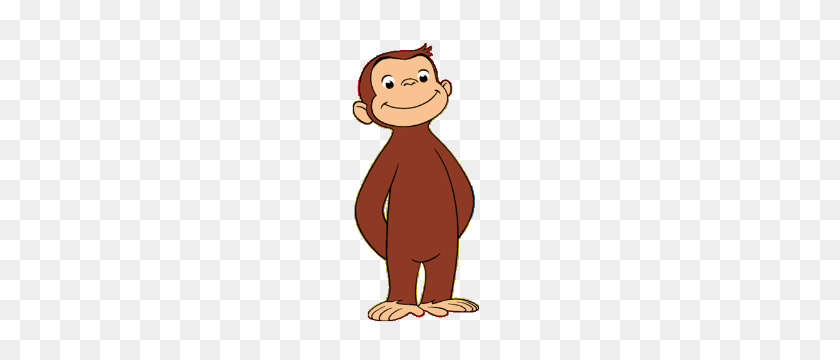 206x300 Image - Curious George PNG