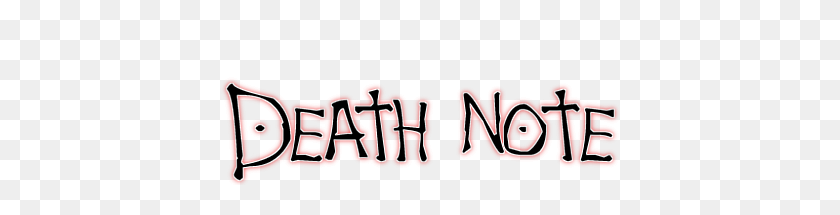 400x155 Image - Death Note PNG