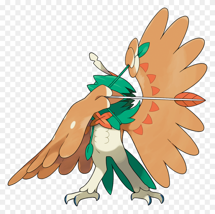 1280x1274 Imagen - Decidueye Png