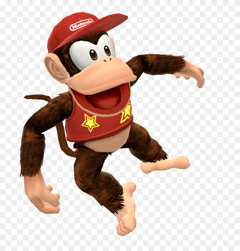 792x830 Imagen - Diddy Kong Png