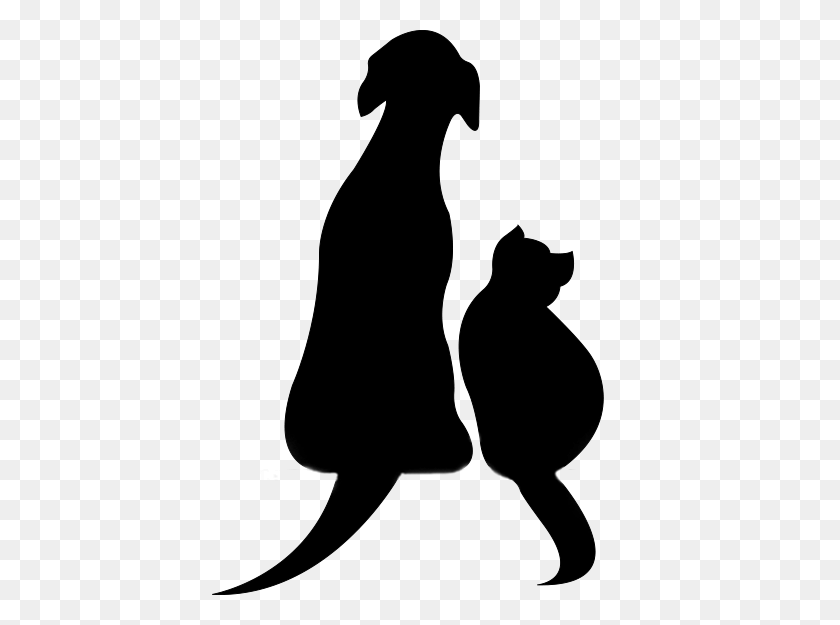 416x565 Image - Dog And Cat PNG