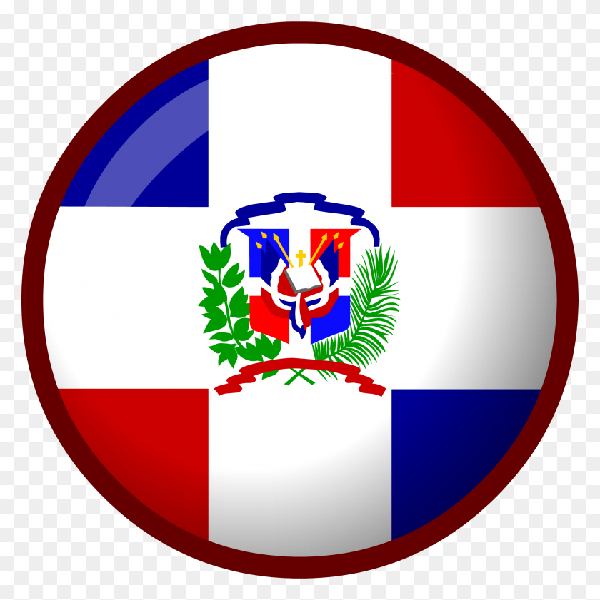 2056x2061 Image - Dominican Flag PNG