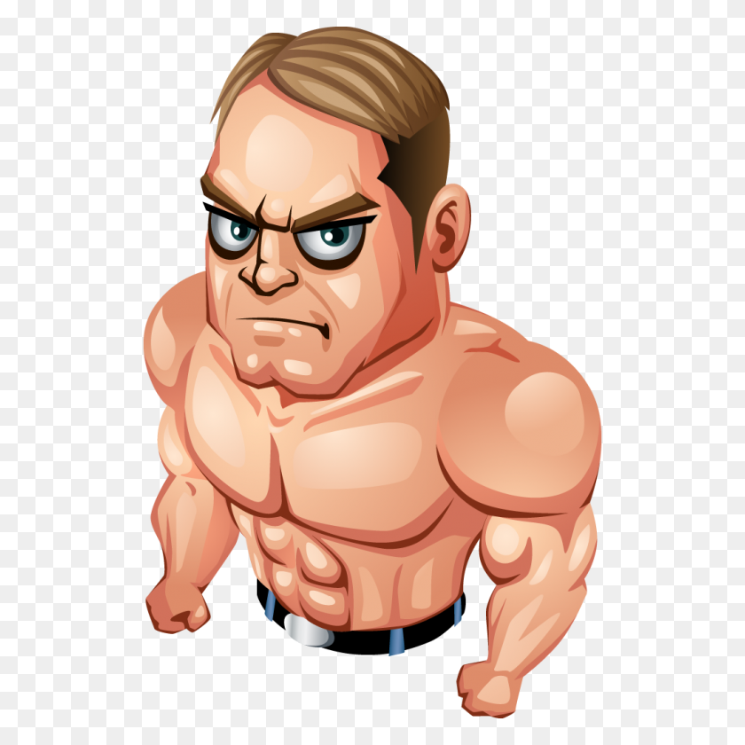 1024x1024 Image - Muscle Man PNG