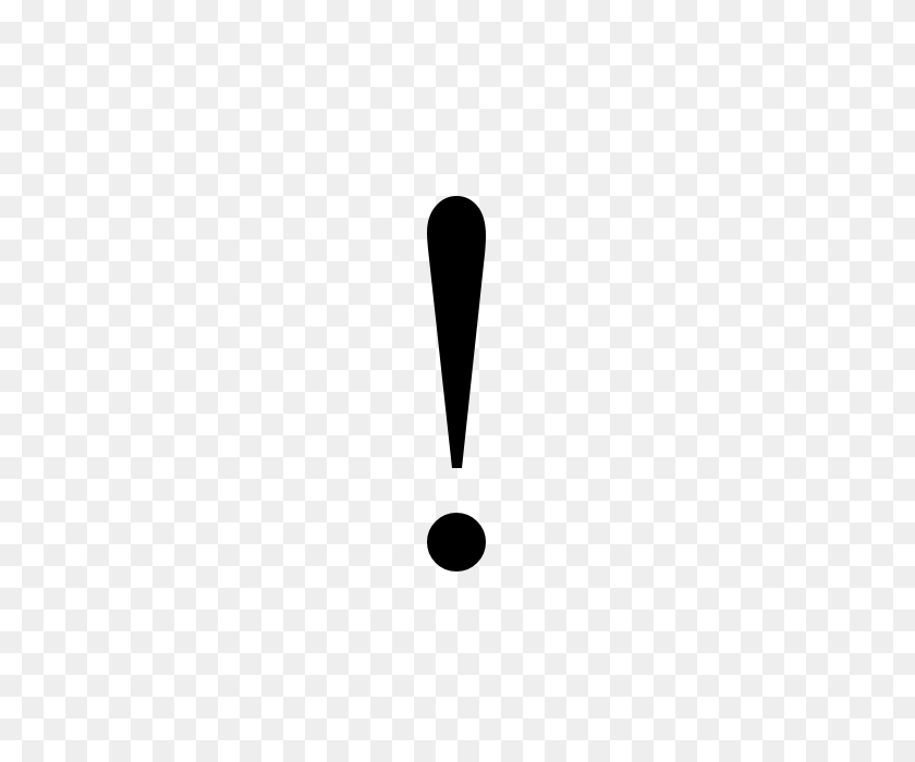 480x640 Image - Exclamation Mark PNG