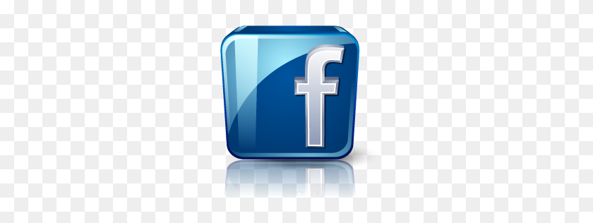 256x256 Image - Facebook Button PNG