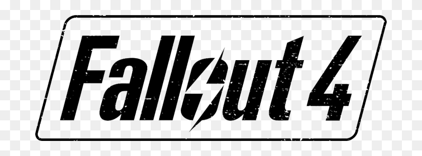 700x251 Imagen - Logotipo De Fallout 4 Png