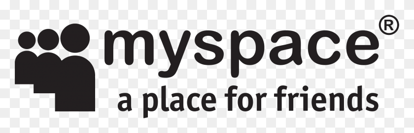 2493x675 Imagen - Logotipo De Myspace Png