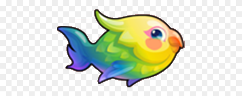 446x276 Image - Fish Outline PNG